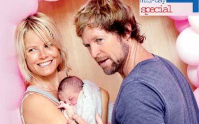 Jonty Rhodes reveals why he named his baby daughter, India.