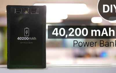 How to Build a 40,200mAh Power Bank in Under $5 (DIY)