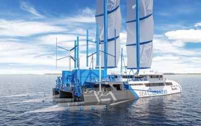 Sailboat to Collect and Process Ocean Plastics Gets Design Approval