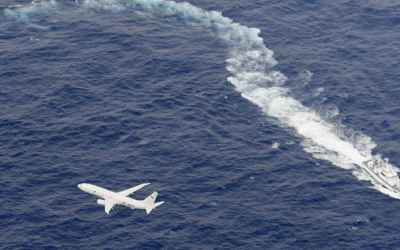 U.S. Marine dies, 5 missing after midair collision off Japan