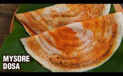 Mysore Dosa Recipe - Popular South-Indian Mysore Dosa Breakfast Recipe