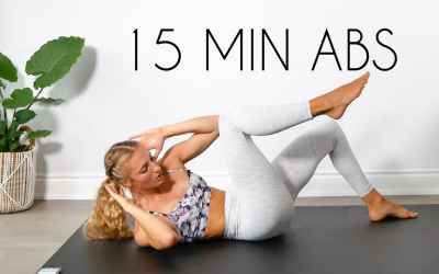 15 MIN TOTAL CORE/AB WORKOUT (At Home No Equipment)